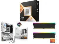 AMD Ryzen 7 9800X3D + 32GB DDR5-6400 RAM + Asus ROG Strix B850