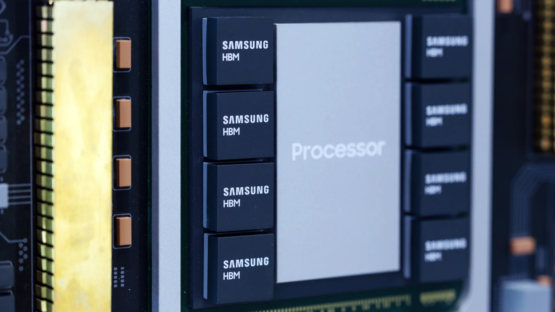 Chip with HBM next to it