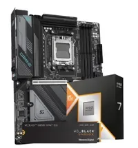 AMD Ryzen 7 9850X3D + Gigabyte X870 + WD_Black 1TB SN850X