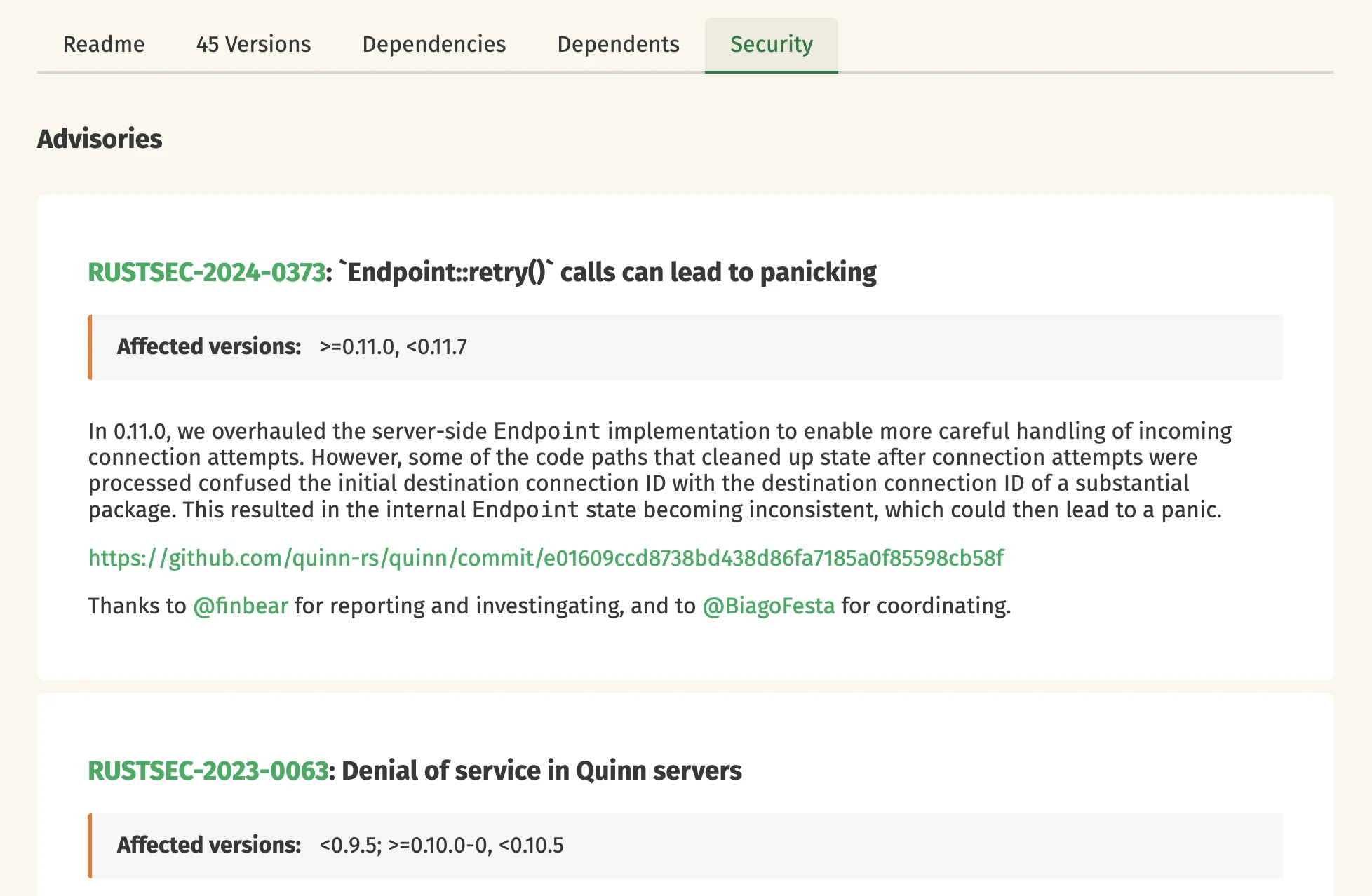 crates.io: development update